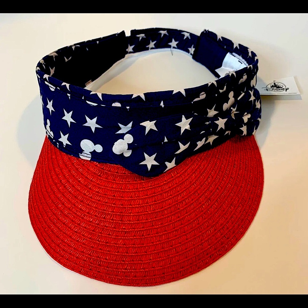 Authentic Retro lookDisney Parks Americana Visor NWT